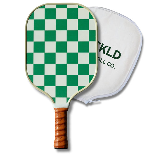 PICKLD Stylish Premium Pickleball Paddle Racket | Durable Fiberglass Surface | Honeycomb Core | Perfect Addition to a Pickleball Set | Indoor Outdoor Pickle Ball Paddle