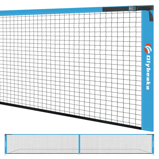 Olybeaka Pickleball Replacement Net 22ft x 3ft for Indoor or Outdoor Fits for Most Free-Standing Pickle Ball Frame Pickleball Net Only