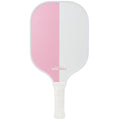 Brooklyn Pickleball Co. | Carbon Fiber Paddle | USAPA Approved | Honeycomb Core | Cushioned Grip | Single Pickle-Ball Racket | 2024 Pink & White Pickle Ball Paddles