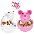 Legendog Cat Slow Feeder Cat Food Ball Mice Tumbler Shaped Pet Treat Ball Cat Food Toy Ball Pet Food Ball