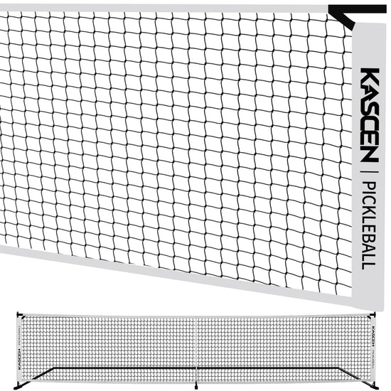 KASCEN Pickleball Replacement Net 22ft x 3ft for Indoor or Outdoor Fits for Most Free-Standing Pickle Ball FrameOnly Net (White)