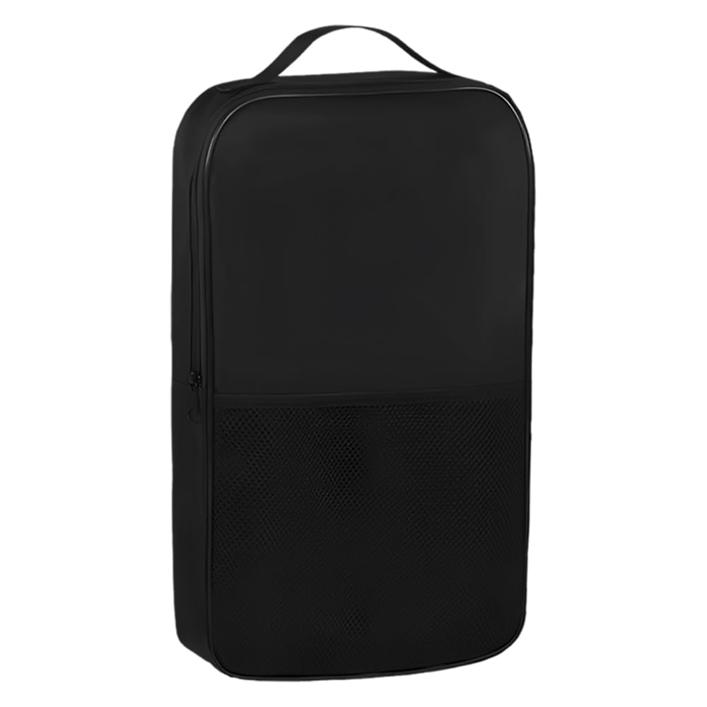 Zbgfjnx Pickle Ball Paddles Bag Sports Carry Bag Thickened and Wear Resistant Protection Pickleballs Rackets Large Capacity to Store 2 Paddles and 4 Balls Zip Bags With Side Mesh Pockets Blackbag